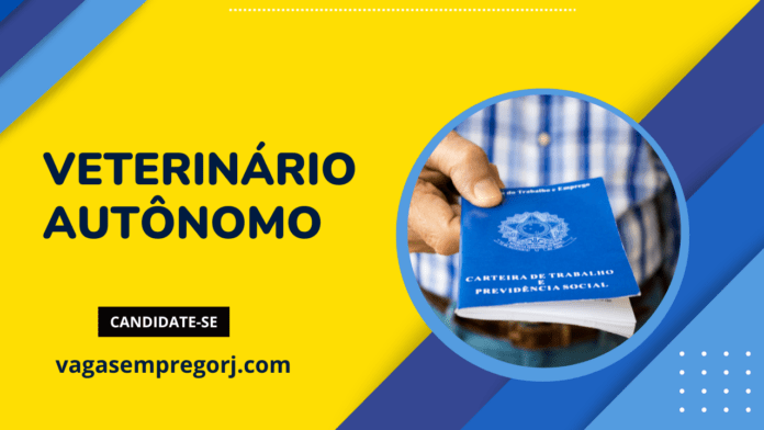 Veterinário - Autônomo - Rio de Janeiro/RJ