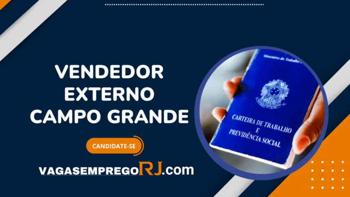 Vendedor Externo Campo Grande RJ