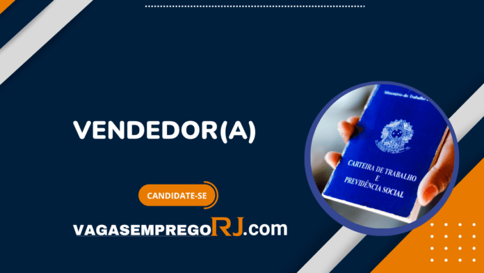 Vendedor(A) RJ